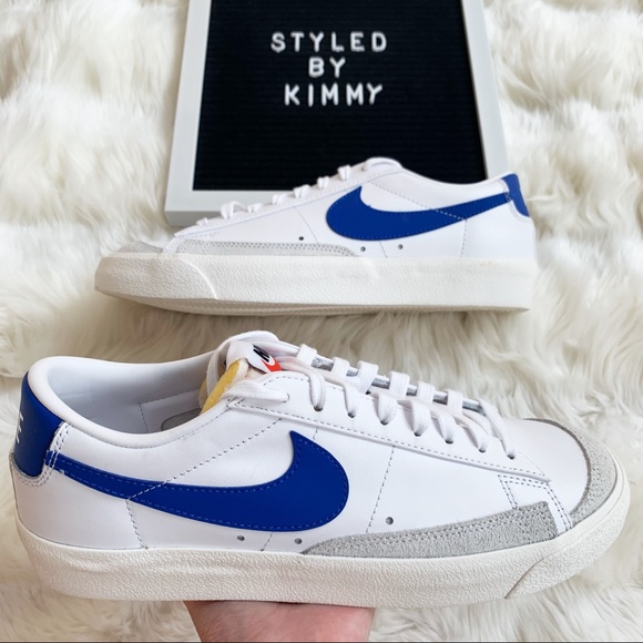 NIKE Blazer Low 77 Sneakers Shoes New Vintage Look - Picture 2 of 7